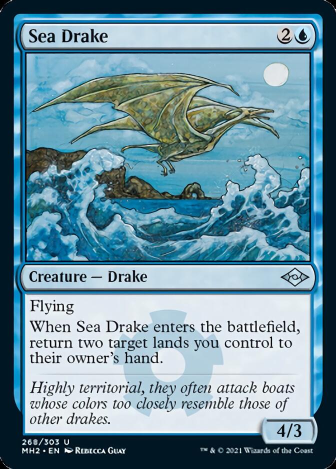 Sea Drake (Foil Etched) [Modern Horizons 2] | Gaming Infinity