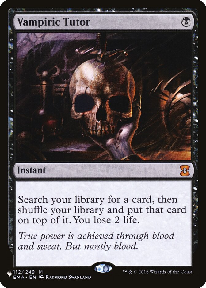 Vampiric Tutor [The List] | Gaming Infinity