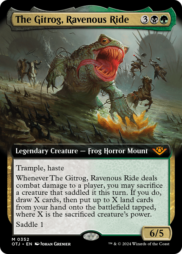 The Gitrog, Ravenous Ride (Extended Art) [Outlaws of Thunder Junction] | Gaming Infinity