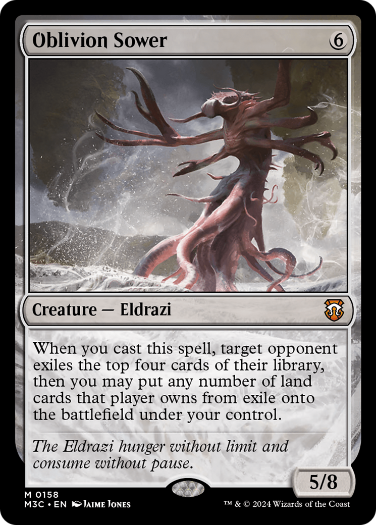 Oblivion Sower (Ripple Foil) [Modern Horizons 3 Commander] | Gaming Infinity