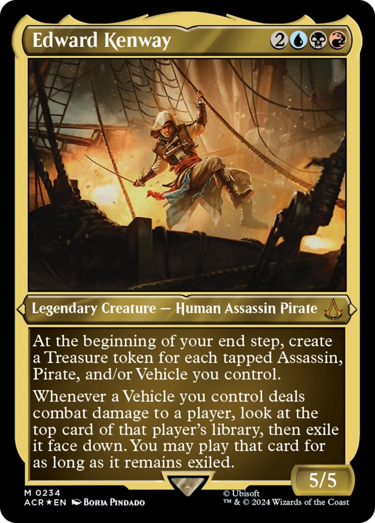 Edward Kenway (Foil Etched) [Assassin's Creed] | Gaming Infinity