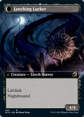 Curse of Leeches // Leeching Lurker (Extended Art) [Innistrad: Midnight Hunt] | Gaming Infinity