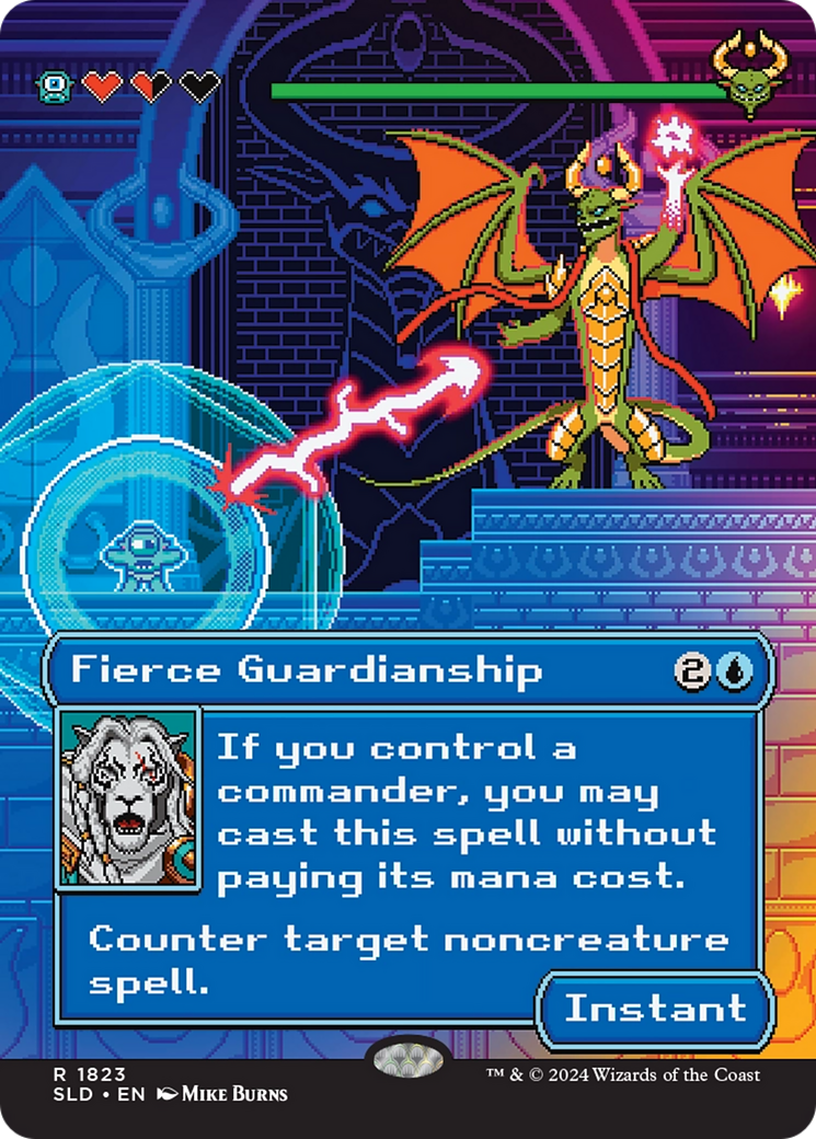 Fierce Guardianship (Rainbow Foil) [Secret Lair Drop Series] | Gaming Infinity