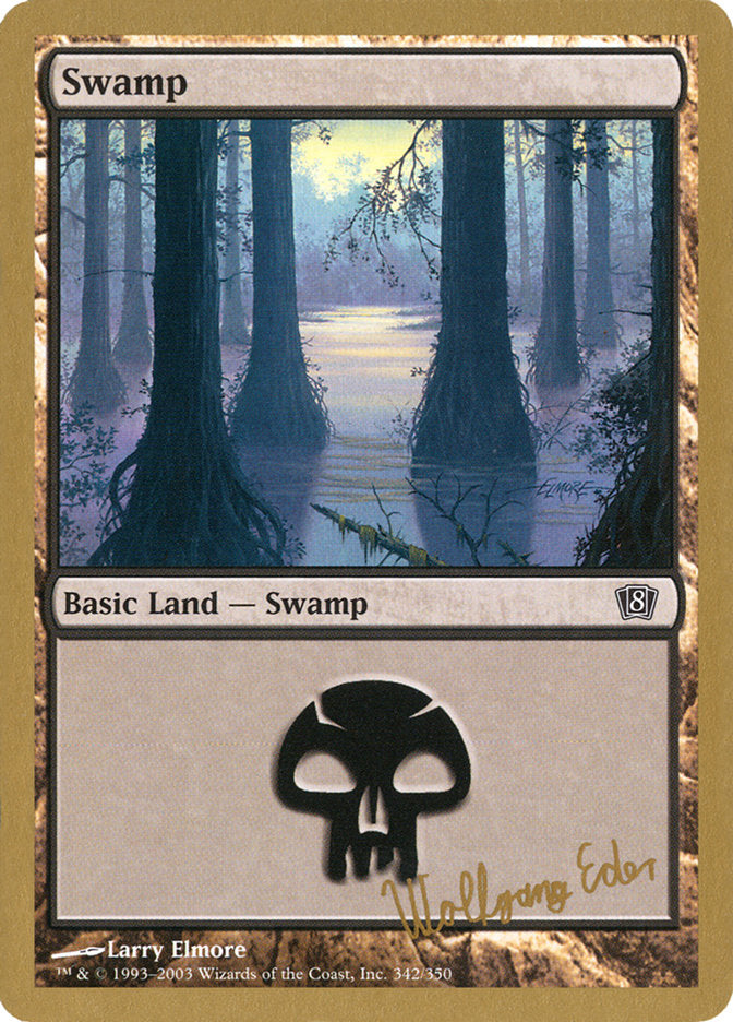 Swamp (344) (we342) [World Championship Decks 2003] | Gaming Infinity