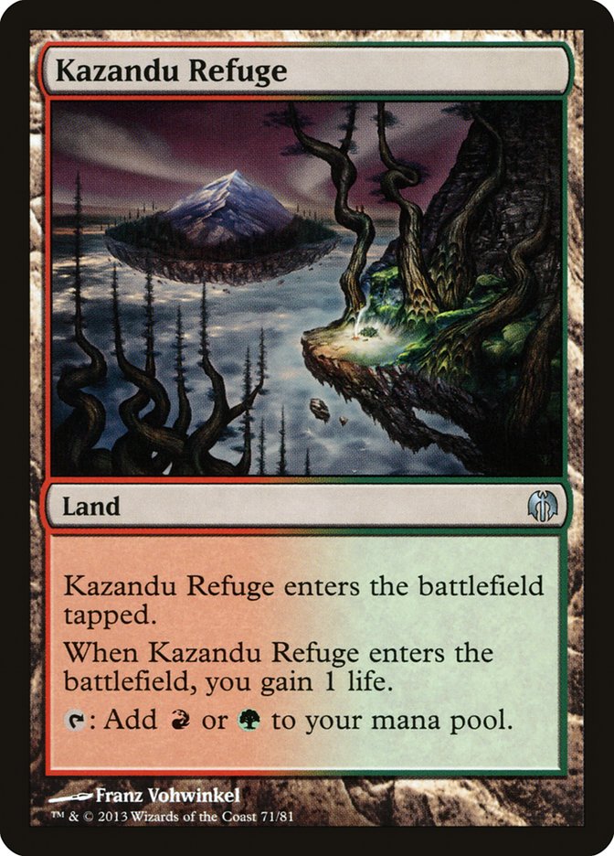 Kazandu Refuge [Duel Decks: Heroes vs. Monsters] | Gaming Infinity