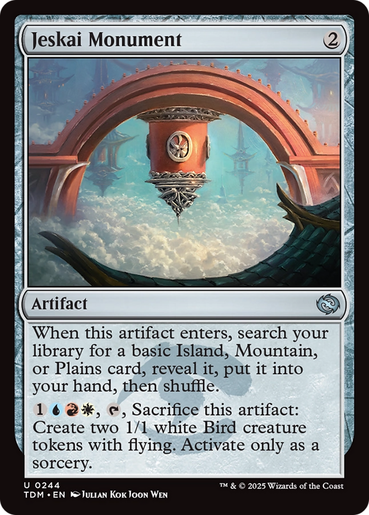 Jeskai Monument [Tarkir: Dragonstorm] | Gaming Infinity