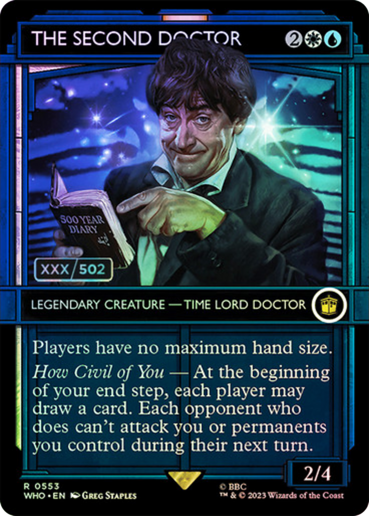 The Second Doctor (Serial Numbered) [Doctor Who] | Gaming Infinity