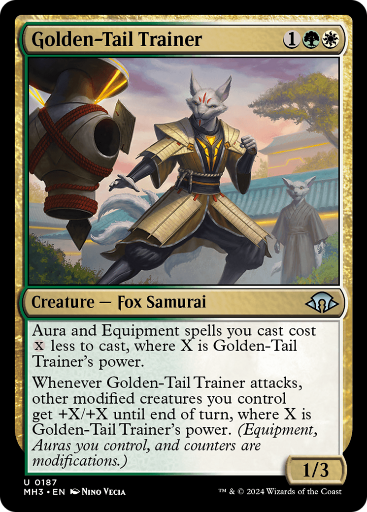 Golden-Tail Trainer [Modern Horizons 3] | Gaming Infinity