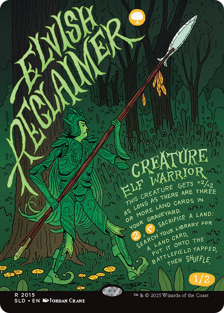 Elvish Reclaimer [Secret Lair Drop Series] | Gaming Infinity