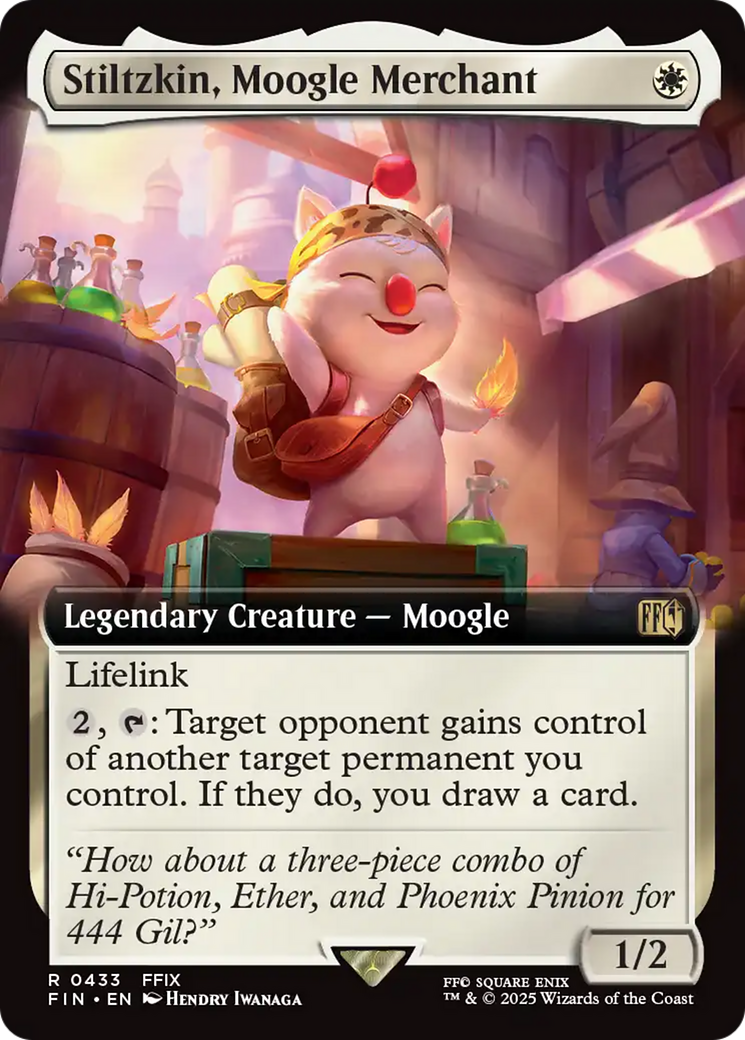 Stiltzkin, Moogle Merchant (Extended Art) [FINAL FANTASY] | Gaming Infinity