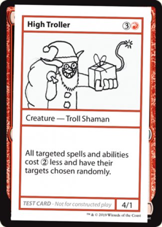 High Troller (2021 Edition) [Mystery Booster Playtest Cards] | Gaming Infinity