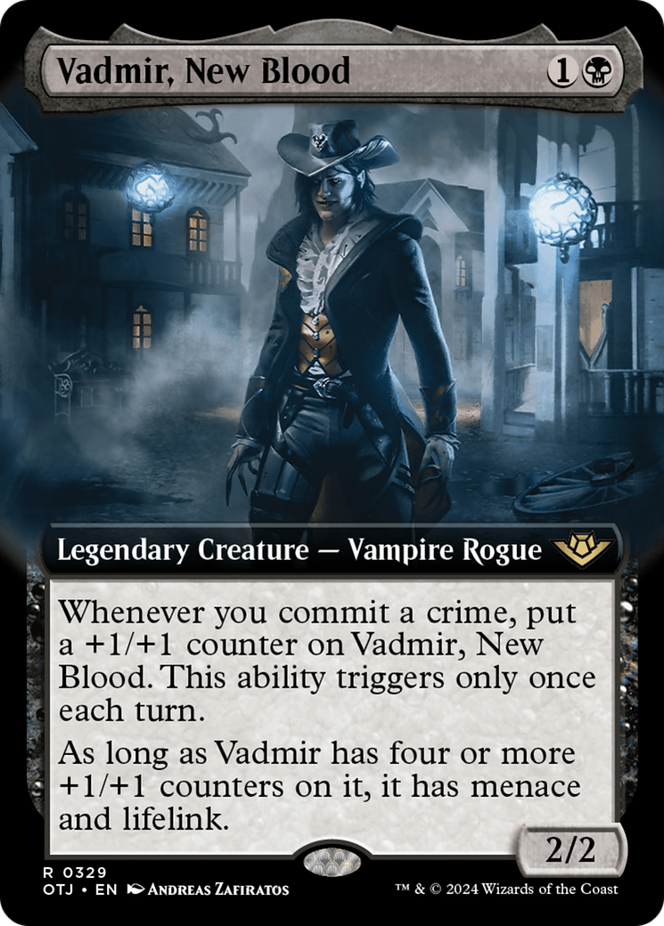 Vadmir, New Blood (Extended Art) [Outlaws of Thunder Junction] | Gaming Infinity