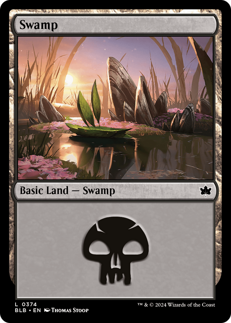 Swamp (0374) [Bloomburrow] | Gaming Infinity