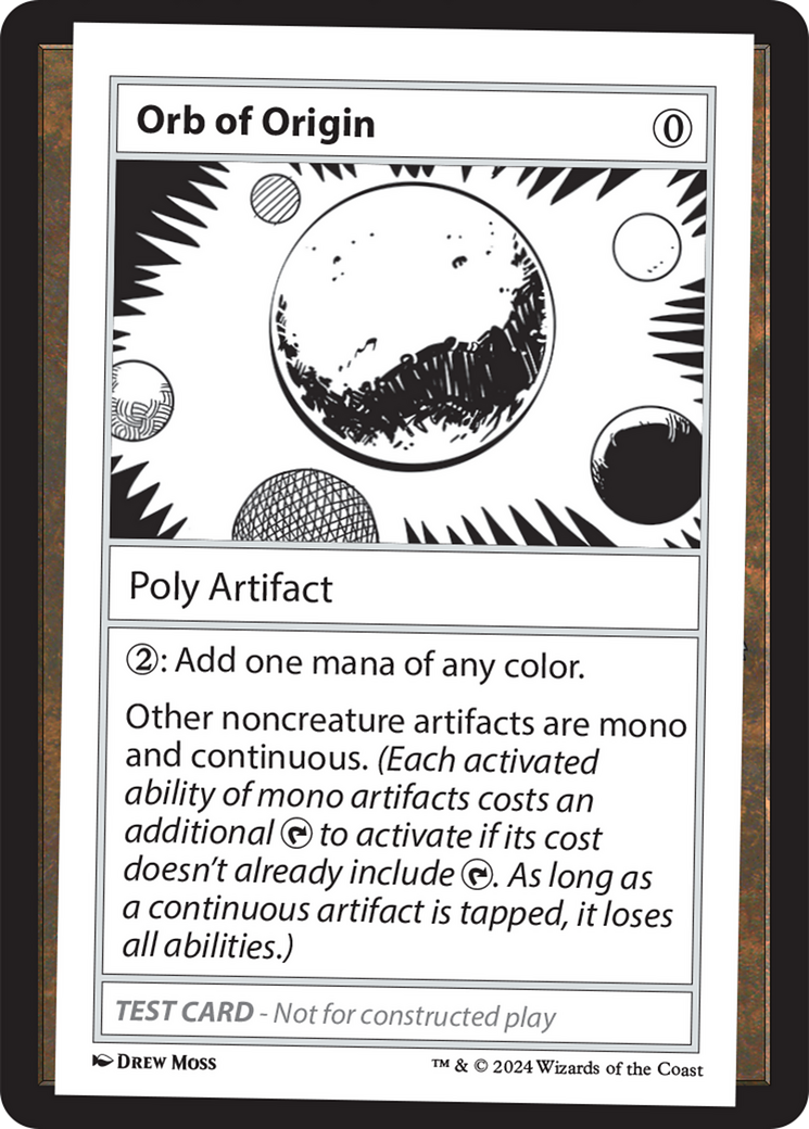 Orb of Origin [Mystery Booster 2 Playtest Cards] | Gaming Infinity