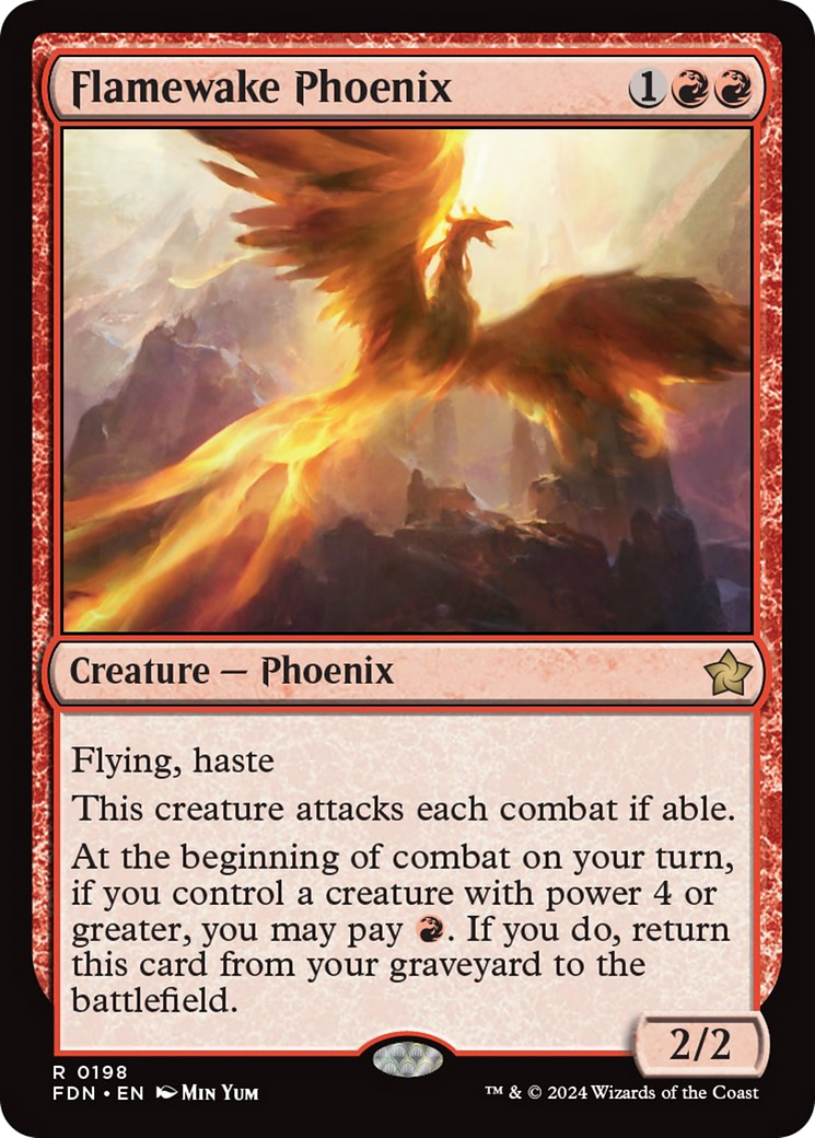 Flamewake Phoenix [Foundations] | Gaming Infinity