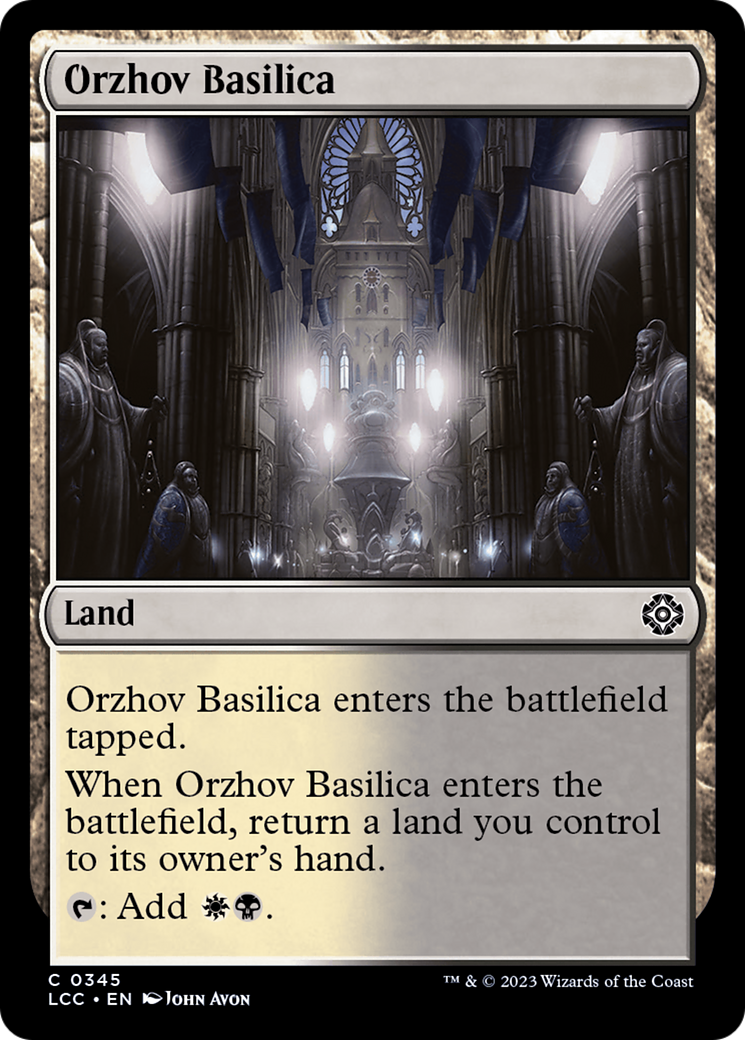 Orzhov Basilica [The Lost Caverns of Ixalan Commander] | Gaming Infinity