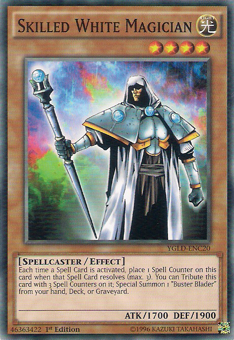 Skilled White Magician [YGLD-ENC20] Common | Gaming Infinity