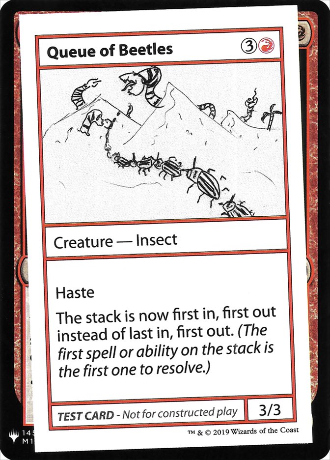 Queue of Beetles [Mystery Booster Playtest Cards] | Gaming Infinity