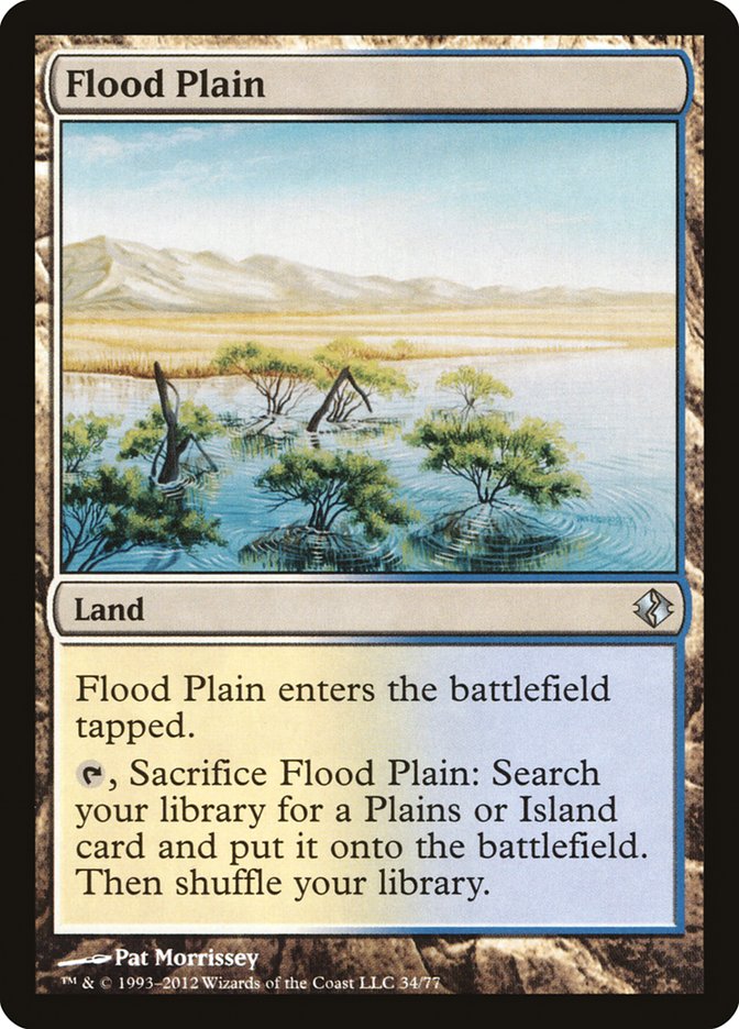 Flood Plain [Duel Decks: Venser vs. Koth] | Gaming Infinity