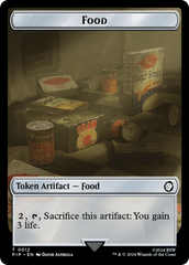 Warrior // Food (0012) Double-Sided Token [Fallout Tokens] | Gaming Infinity