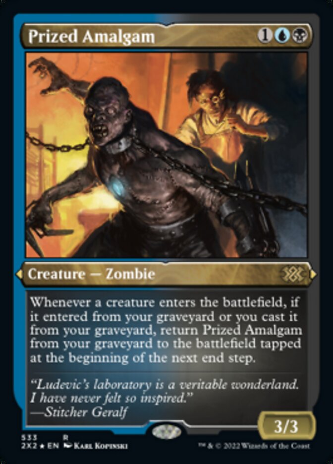 Prized Amalgam (Foil Etched) [Double Masters 2022] | Gaming Infinity