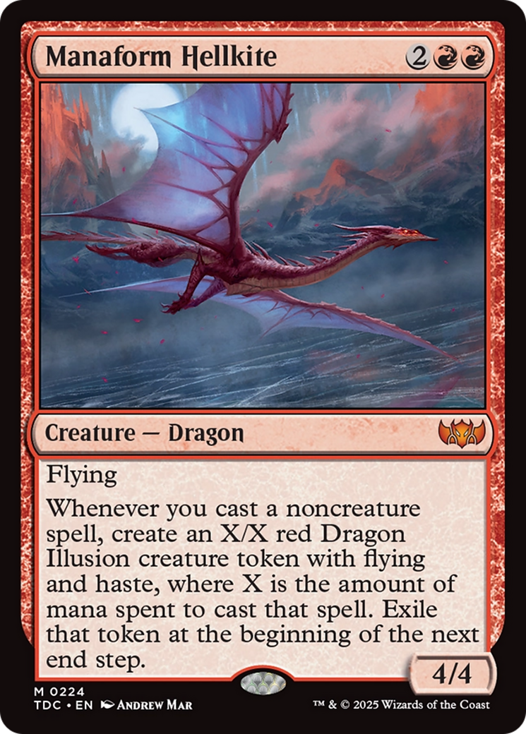 Manaform Hellkite [Tarkir: Dragonstorm Commander] | Gaming Infinity