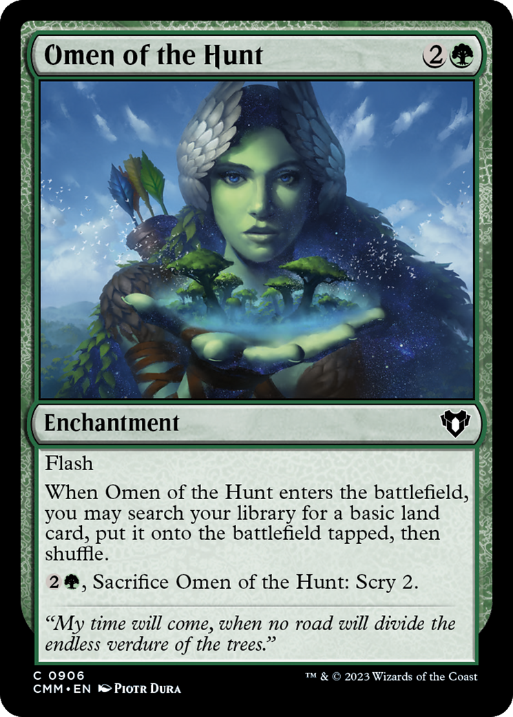 Omen of the Hunt [Commander Masters] | Gaming Infinity