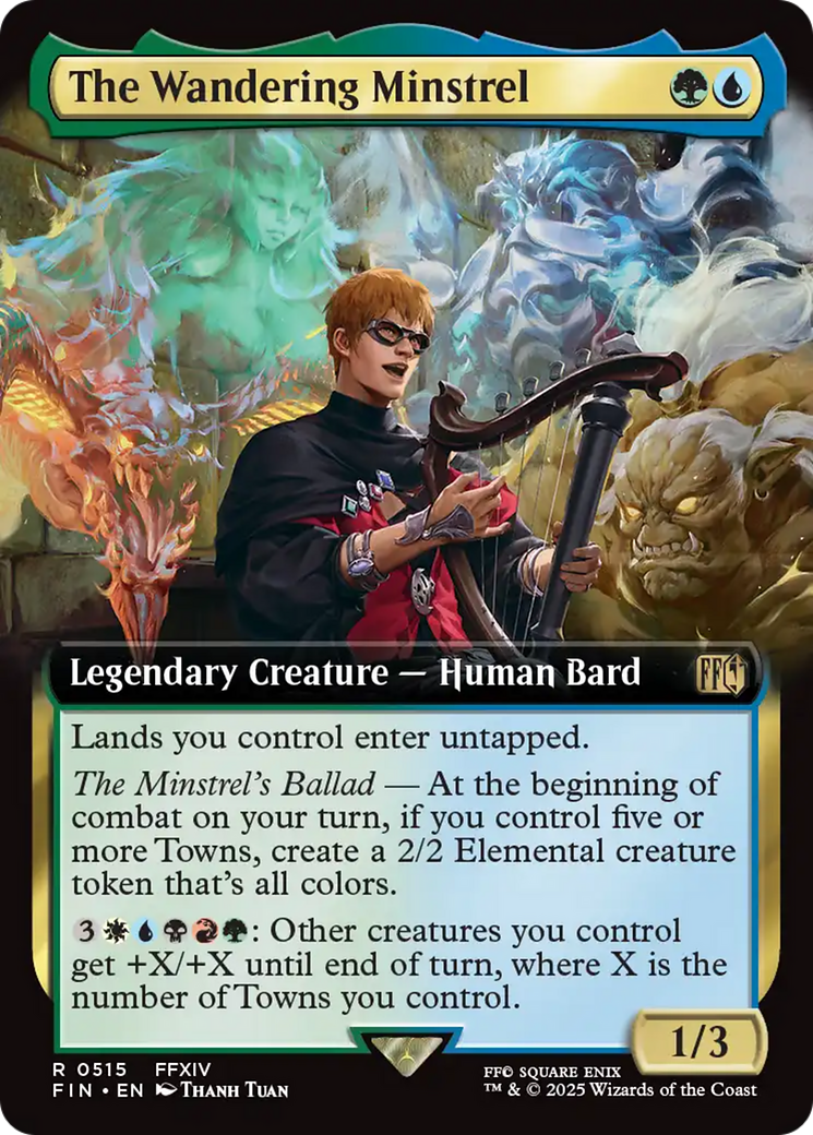 The Wandering Minstrel (Extended Art) [FINAL FANTASY] | Gaming Infinity