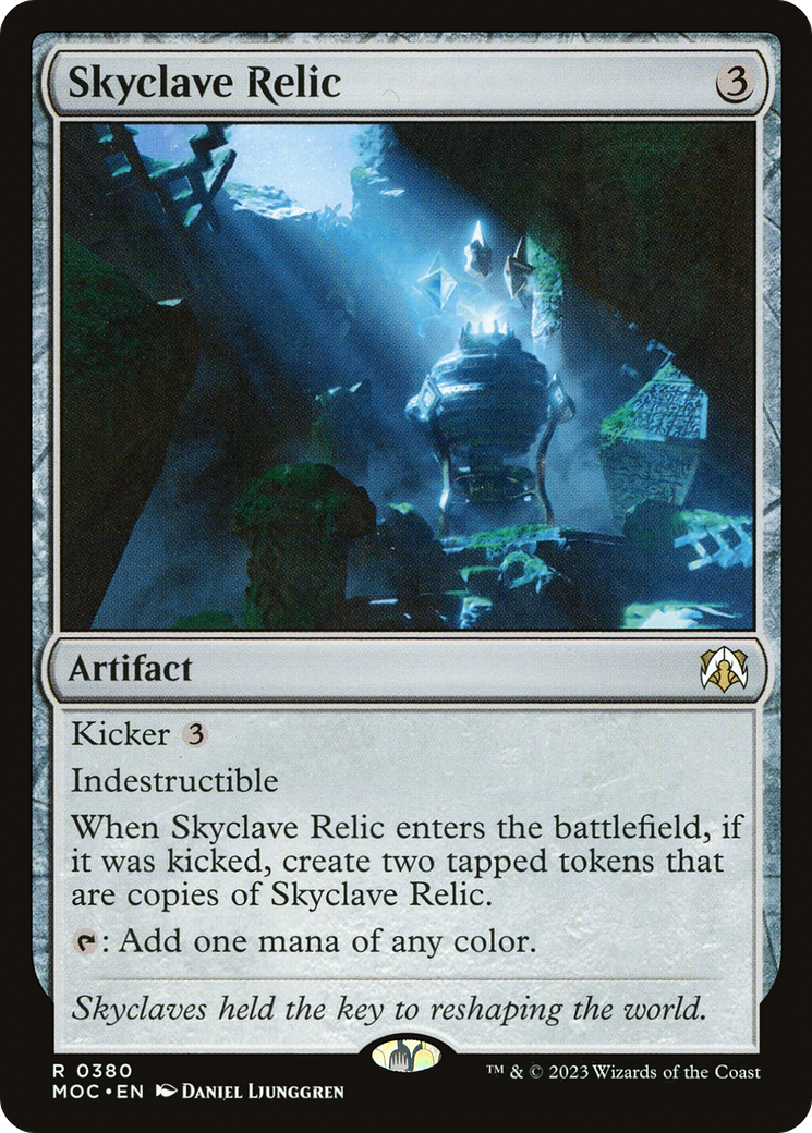 Skyclave Relic [March of the Machine Commander] | Gaming Infinity