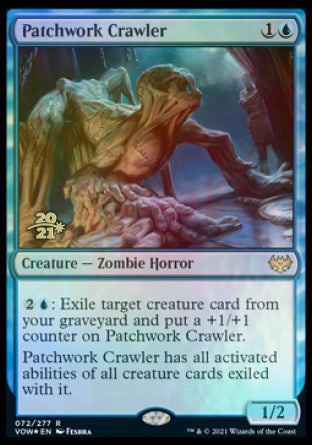 Patchwork Crawler [Innistrad: Crimson Vow Prerelease Promos] | Gaming Infinity