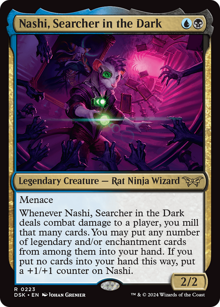 Nashi, Searcher in the Dark [Duskmourn: House of Horror] | Gaming Infinity