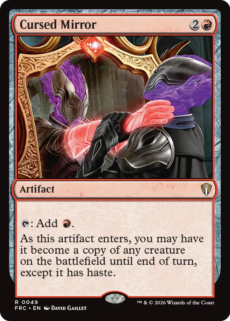 Cursed Mirror [Reality Fracture Commander] | Gaming Infinity