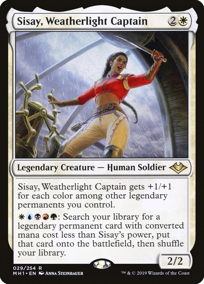 Sisay, Weatherlight Captain [Modern Horizons] | Gaming Infinity