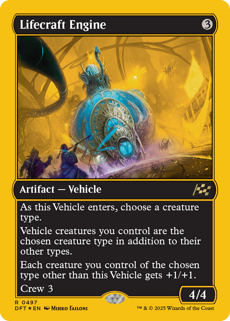 Lifecraft Engine (First-Place Foil) [Aetherdrift] | Gaming Infinity