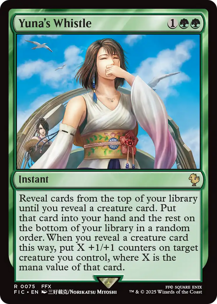 Yuna's Whistle [FINAL FANTASY Commander] | Gaming Infinity
