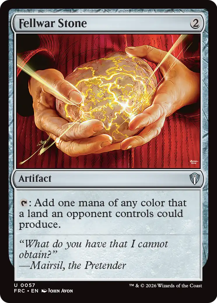 Fellwar Stone [Reality Fracture Commander] | Gaming Infinity