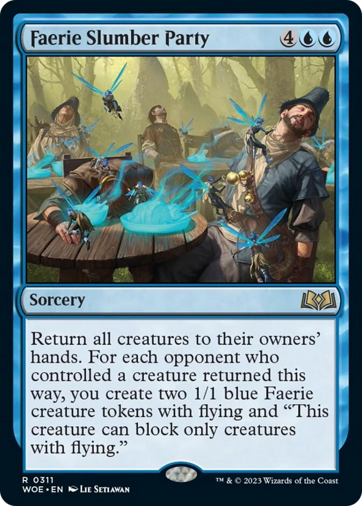 Faerie Slumber Party [Wilds of Eldraine] | Gaming Infinity