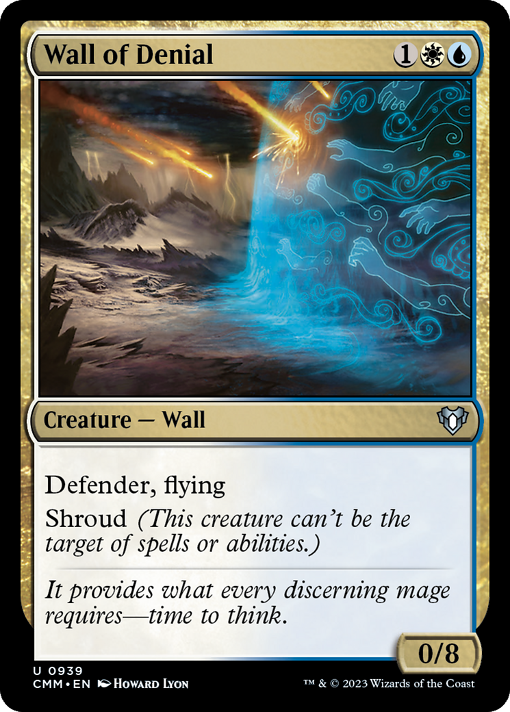 Wall of Denial [Commander Masters] | Gaming Infinity