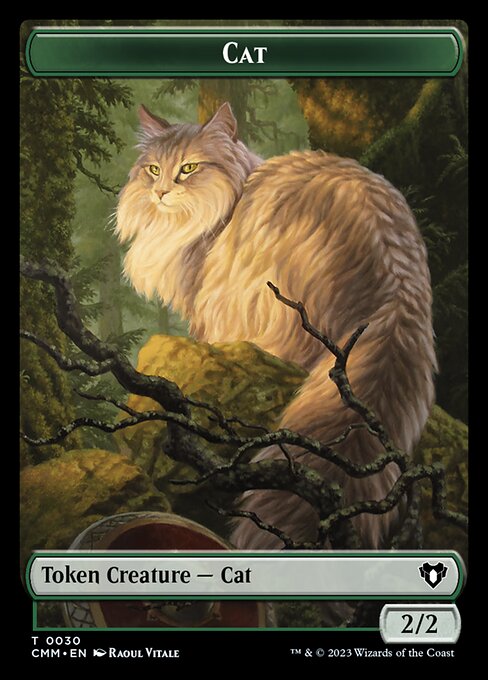 Eldrazi // Cat (0030) Double-Sided Token [Commander Masters Tokens] | Gaming Infinity