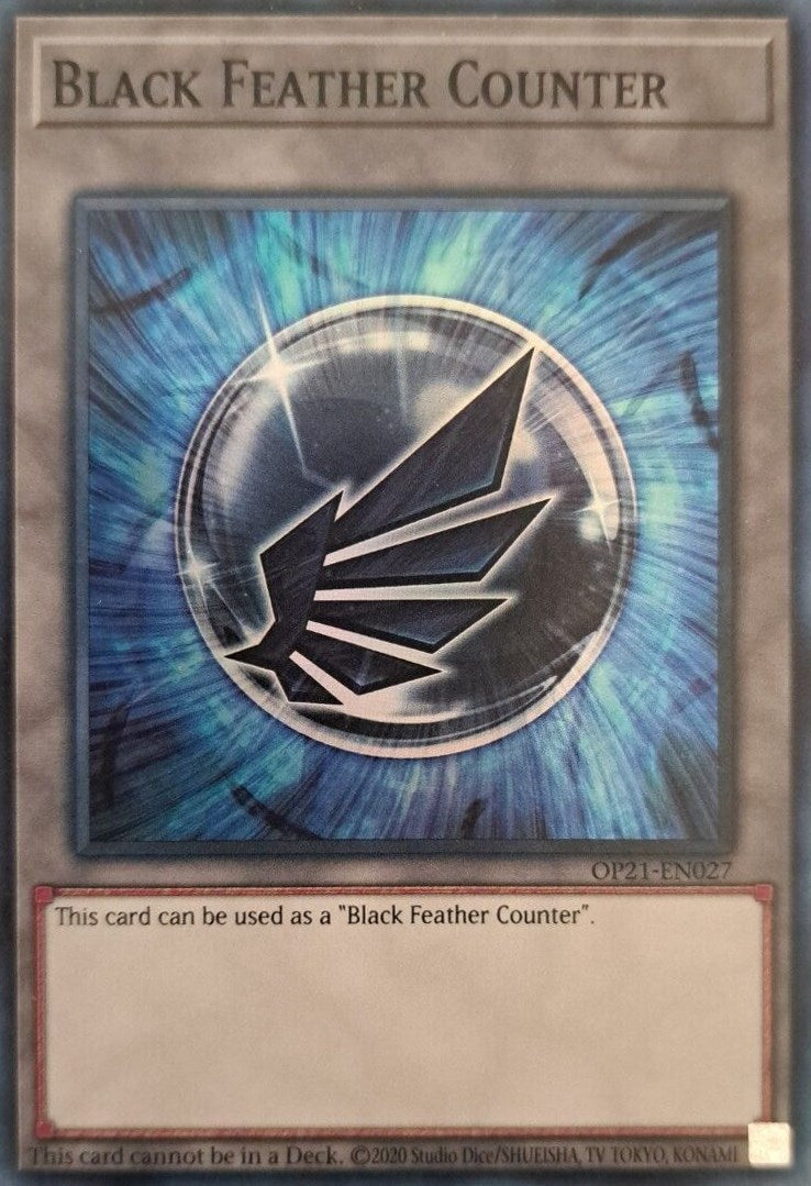 Black Feather Counter [OP21-EN027] Super Rare | Gaming Infinity