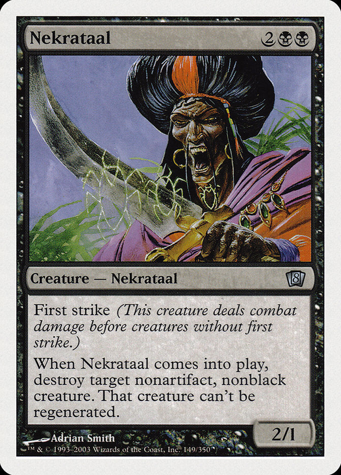 Nekrataal (8th Edition) [Oversize Cards] | Gaming Infinity