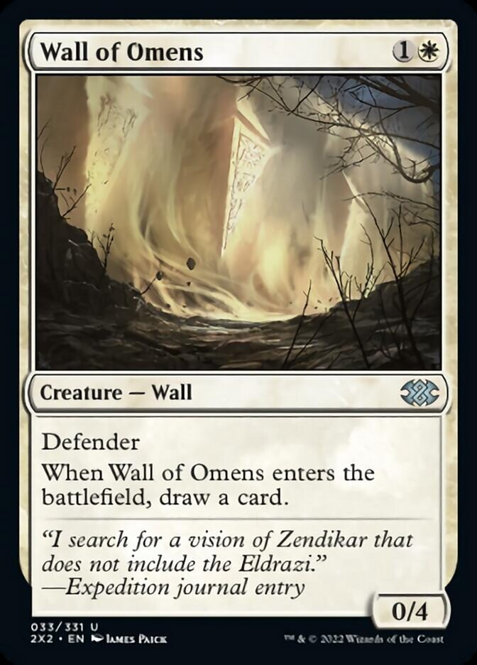 Wall of Omens [Double Masters 2022] | Gaming Infinity