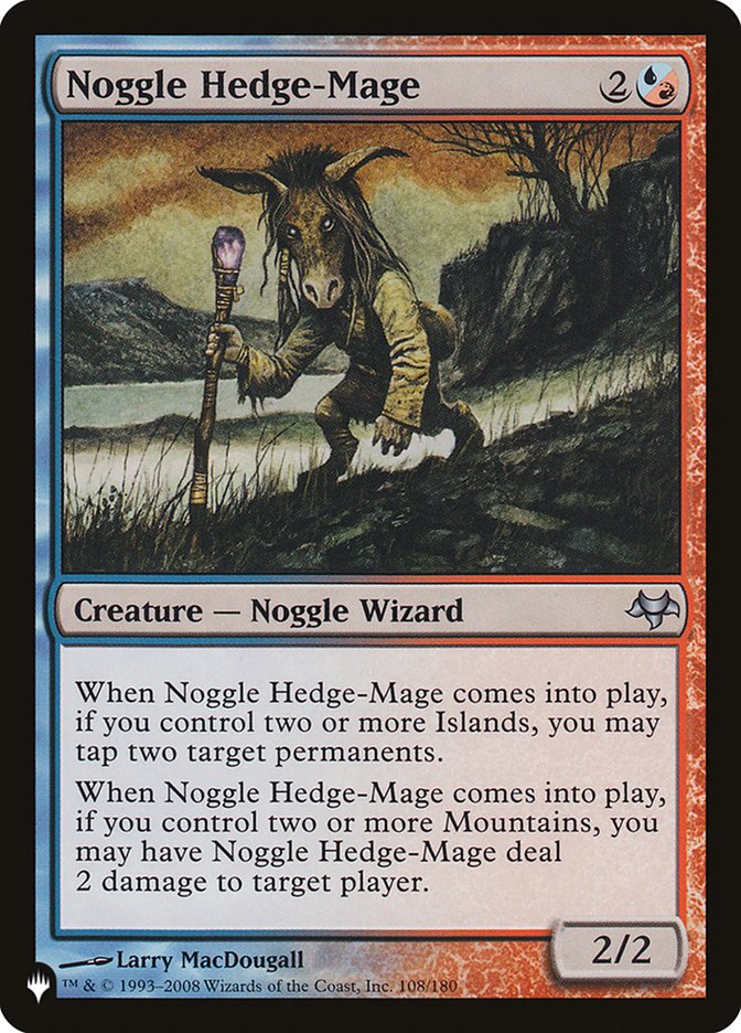 Noggle Hedge-Mage [The List] | Gaming Infinity