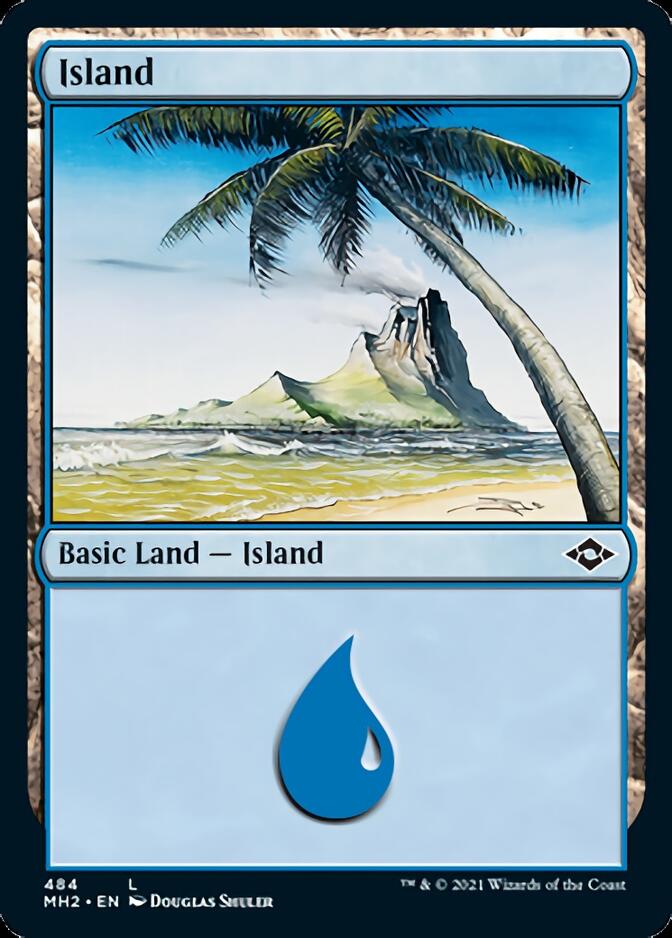 Island (484) (Foil Etched) [Modern Horizons 2] | Gaming Infinity