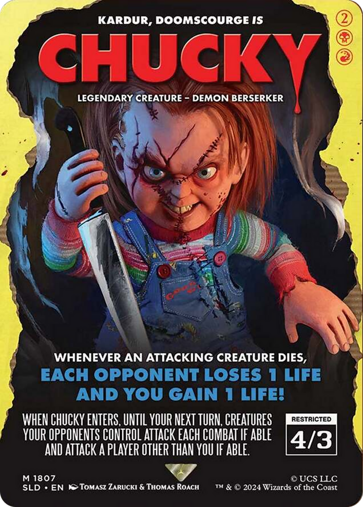 Chucky - Kardur, Doomscourge [Secret Lair Drop Series] | Gaming Infinity