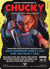 Chucky - Kardur, Doomscourge [Secret Lair Drop Series] | Gaming Infinity