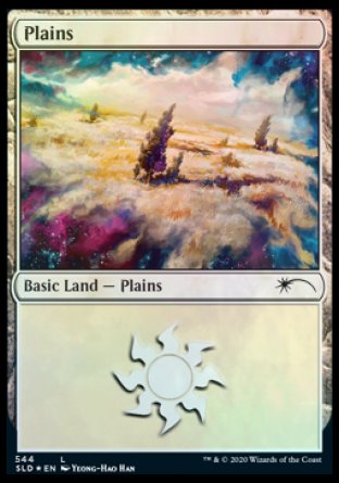 Plains (Enchanted) (544) [Secret Lair Drop Promos] | Gaming Infinity