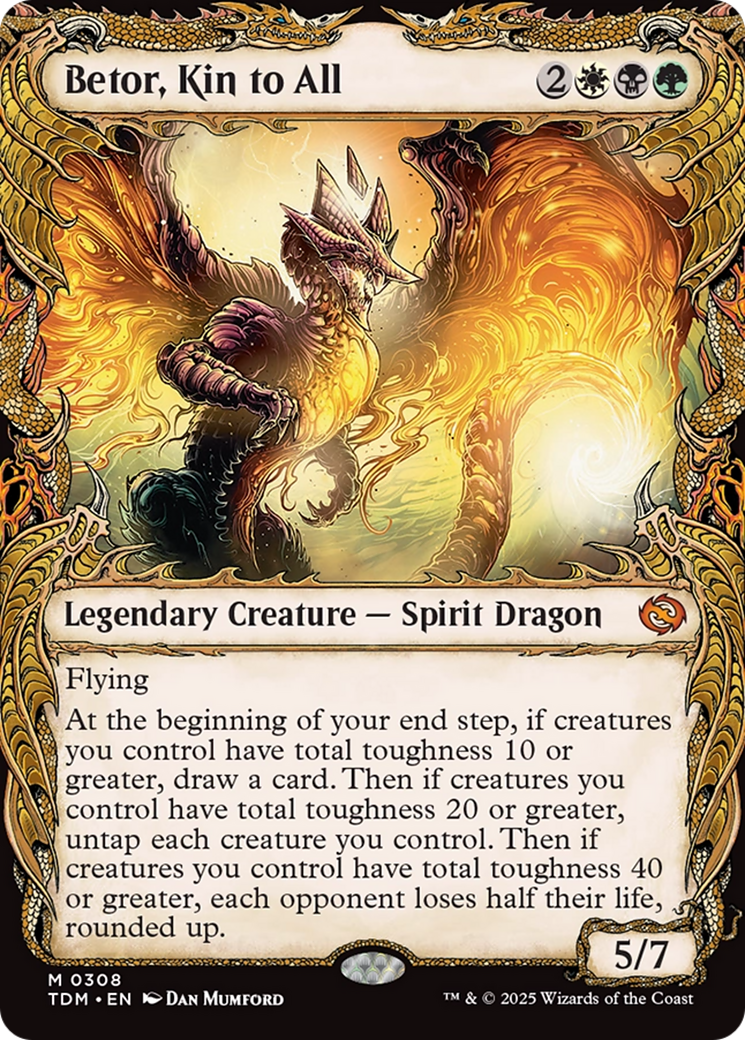 Betor, Kin to All (Showcase) [Tarkir: Dragonstorm] | Gaming Infinity