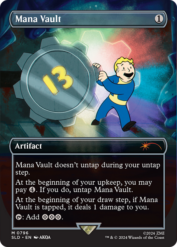 Mana Vault (Rainbow Foil) [Secret Lair Drop Series] | Gaming Infinity