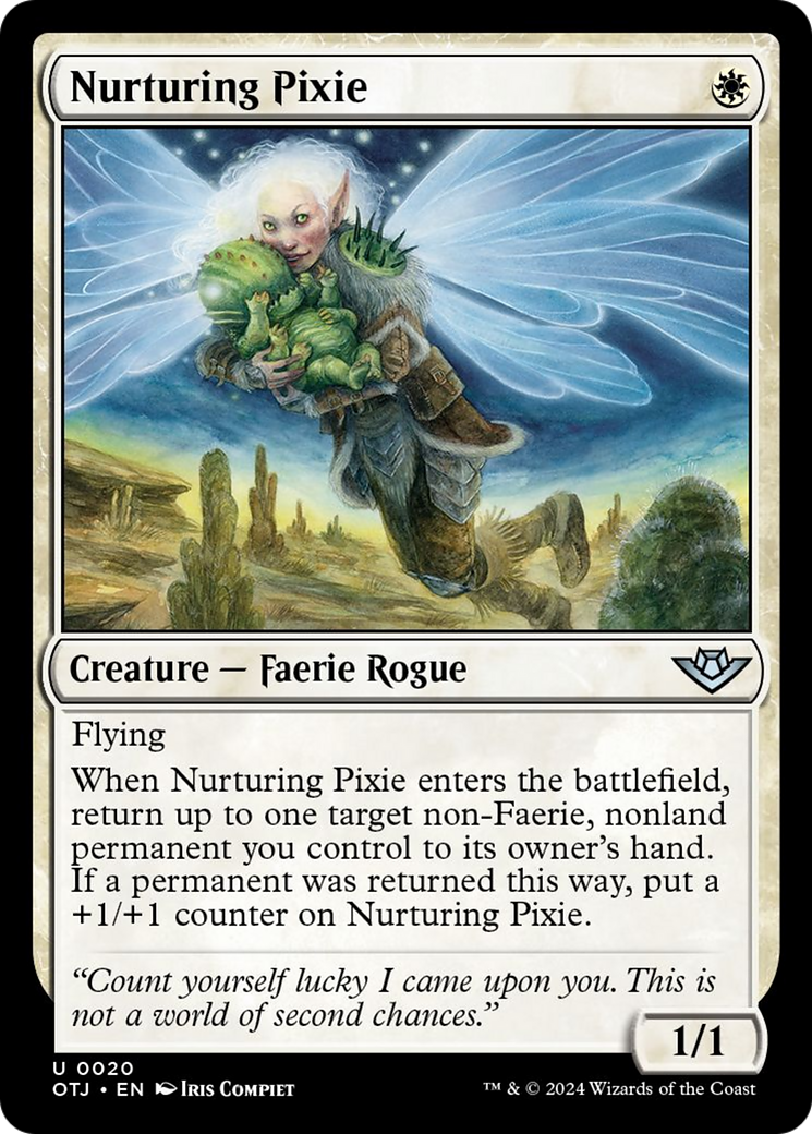 Nurturing Pixie [Outlaws of Thunder Junction] | Gaming Infinity